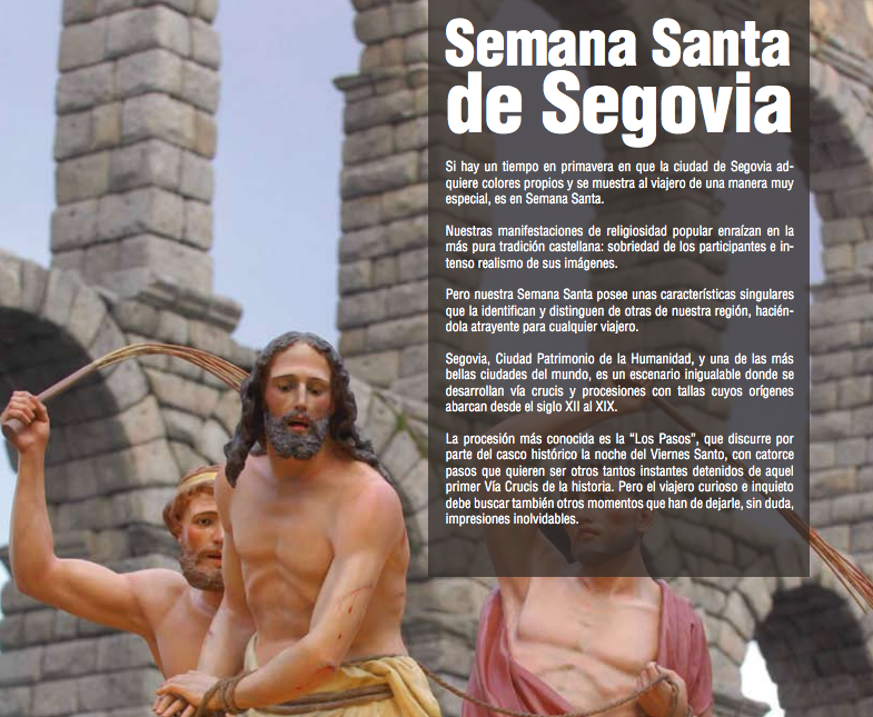 Aparición en la Revista del Ayuntamiento de Segovia