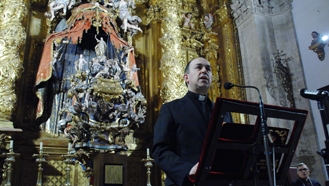 El vicario episcopal desgrana la “buena noticia” en el pregón de Semana Santa. Adelantado de Segovia 22 marzo 2015