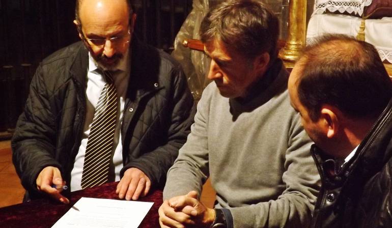 Adhesión Pedro Delgado Robledo a la Declaración de Interés turístico Nacional de la Semana Santa de Segovia