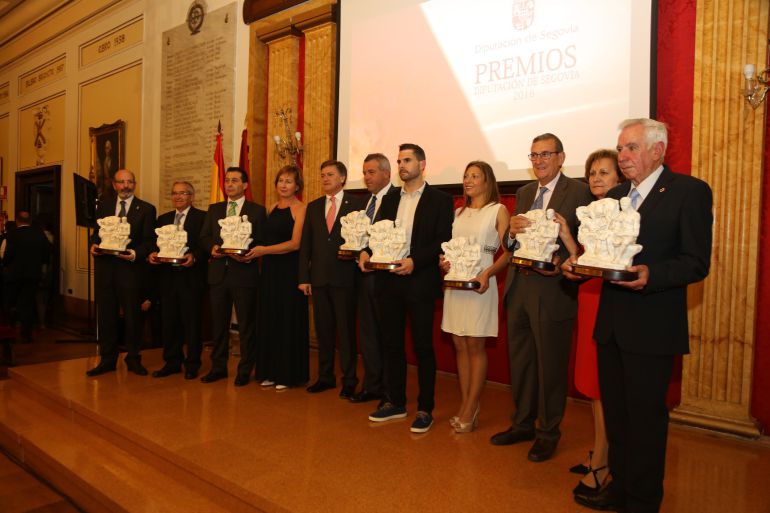 La Diputación de Segovia entrega sus premios 2016 (Radio Segovia Cadena SER