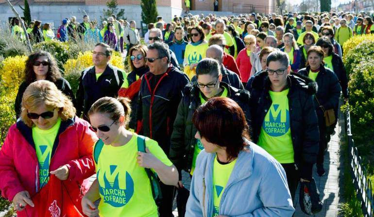 Compromiso de la Marcha Cofrade con la investigación del cáncer infantil(EL Adelantado de Segovia 15-III-2018