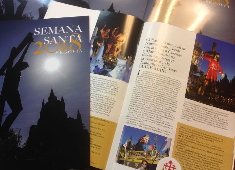 La Junta de Cofradías publica la primera revista oficial de la Semana Santa de Segovia(Radio Segovia CADENA SER 23-III-2018)