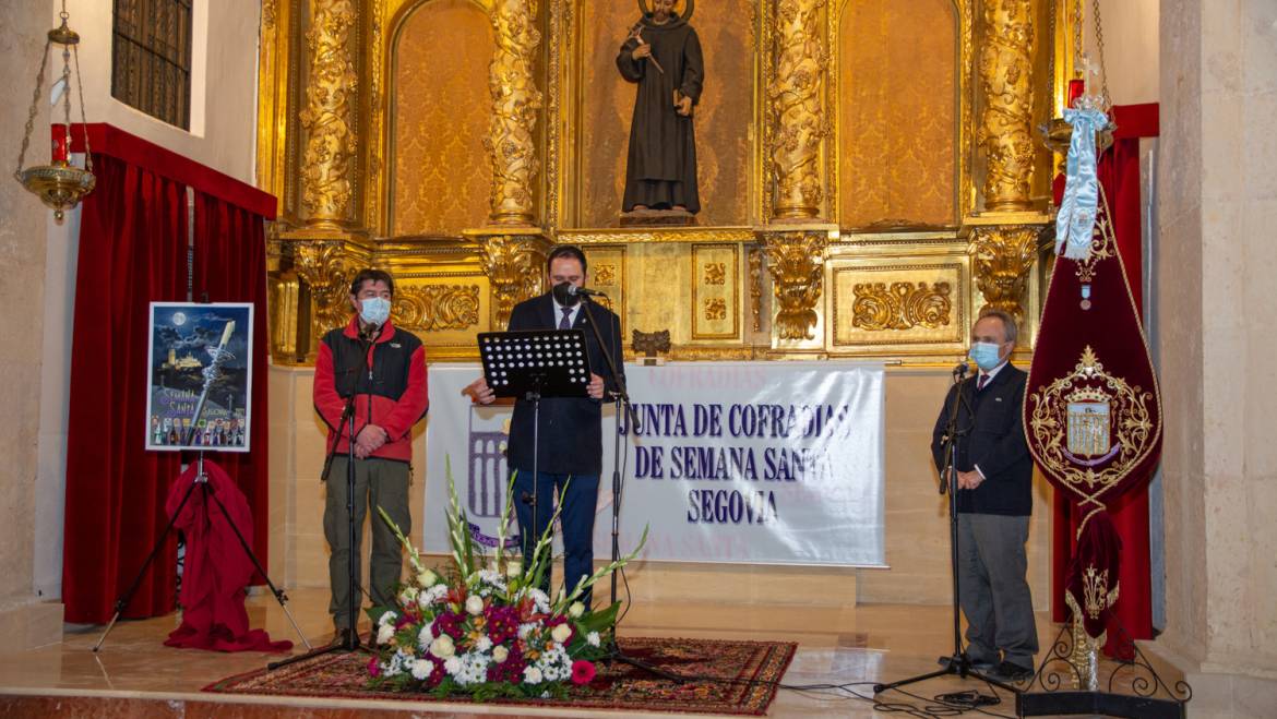La Junta de Cofradías de Segovia presenta el cartel, pregonero y vídeo oficial de una Semana Santa diferente