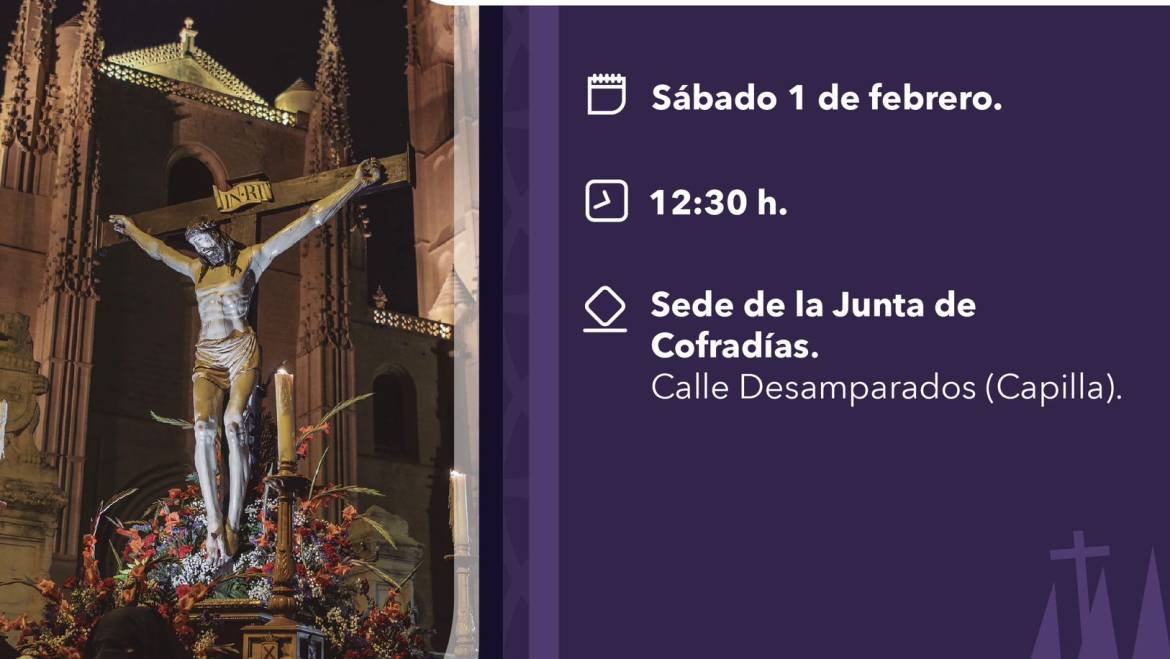 Presentación del cartel y vídeo promocional 2025 de la Semana Santa de Segovia 2025