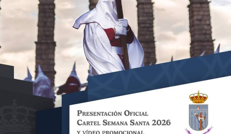 Presentación cartel anunciador y vídeo promocional de la Semana Santa de Segovia 2026