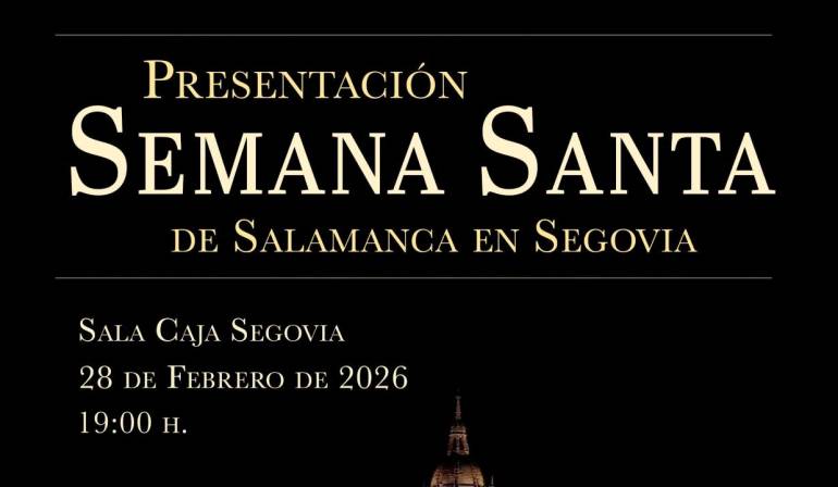 Hermanamiento y presentación de la Semana Santa de Salamanca
