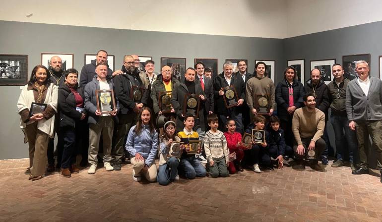 Entrega de premios e inauguración de la exposición en La Alhóndiga
