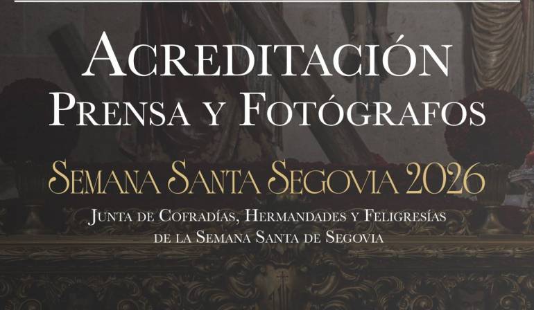 Acreditaciones fotógrafos Semana Santa 2026